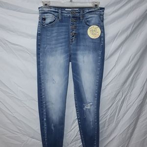 KanCan Estilott button Jeans